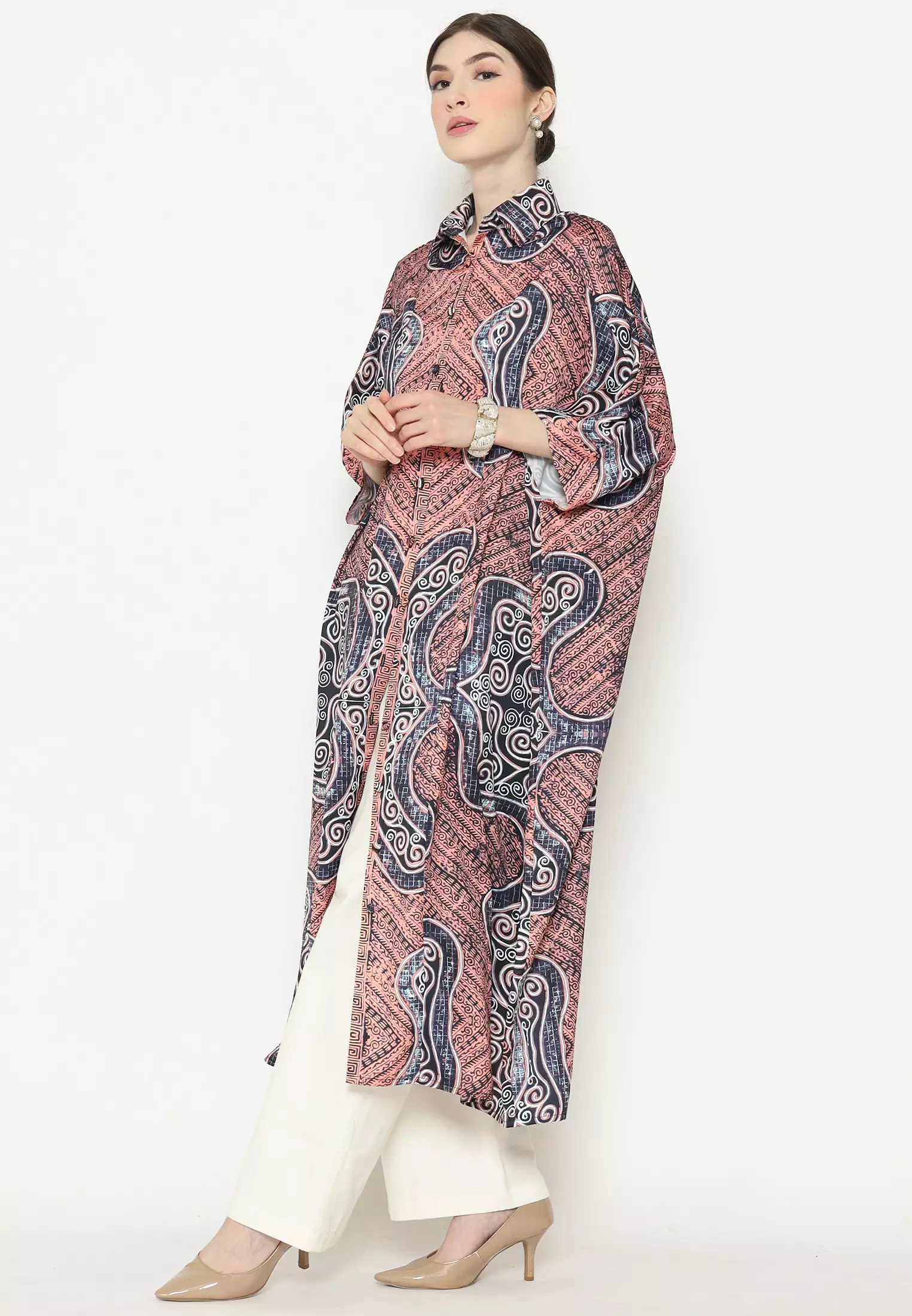 Kanzi Collared Kaftan