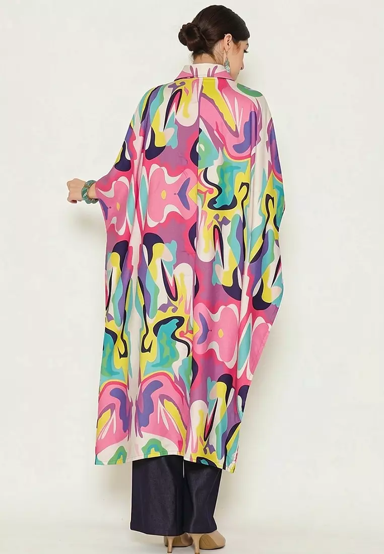 Kanzi Collared Kaftan
