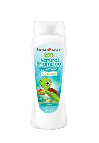 Buy Human Nature Human Nature All Natural Kids Shampoo And Body Wash Apple 21 Online Zalora Singapore