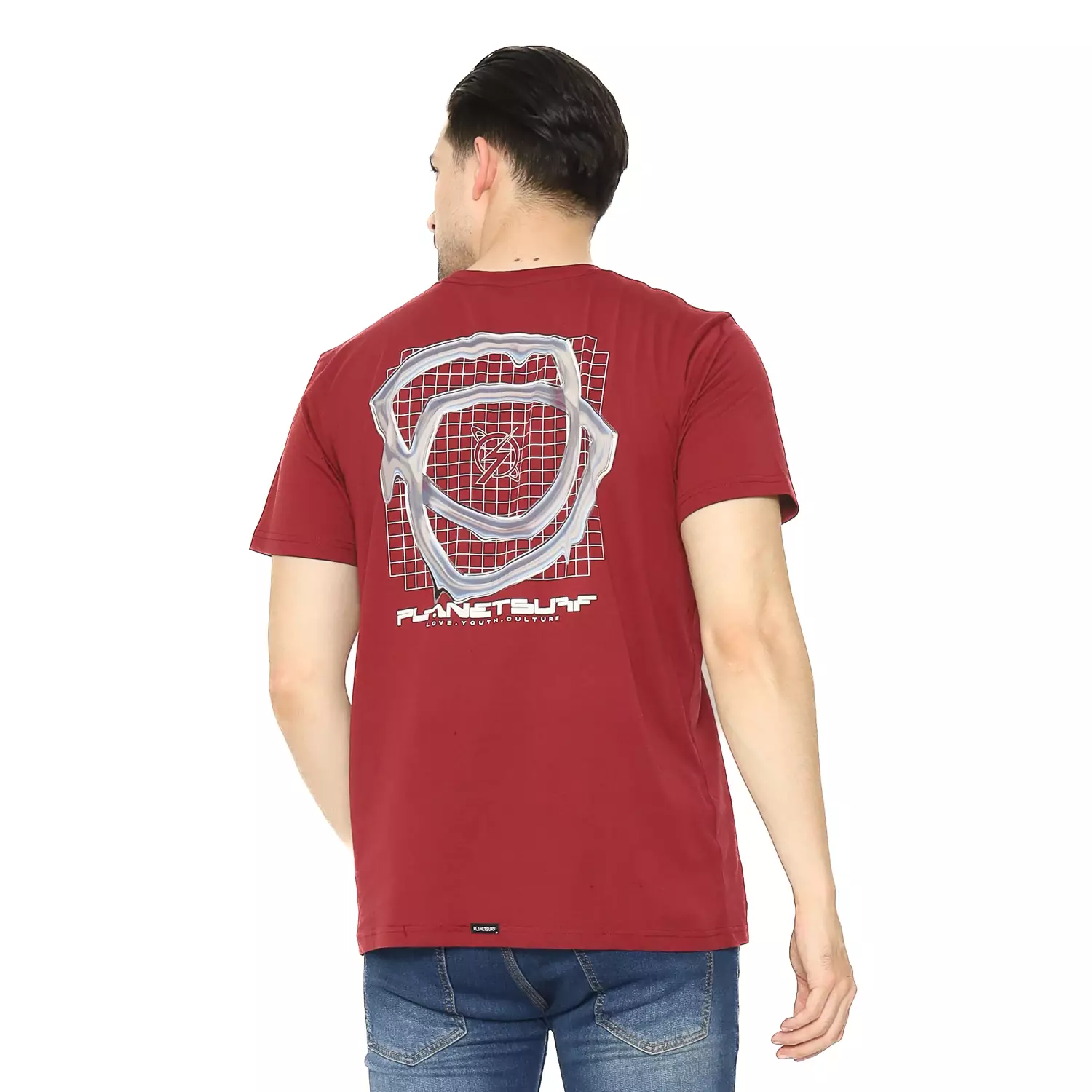 Planet Surf Clothing Kaos Lengan Pendek Pria Eisen Men Tee Planet Surf