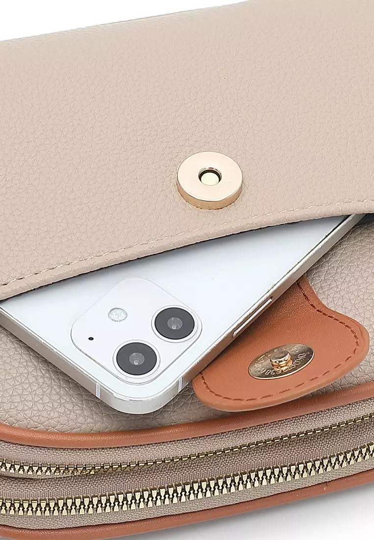 Women's Sling Bag / Crossbody Bag (Tas Selempang Wanita) - Cokelat