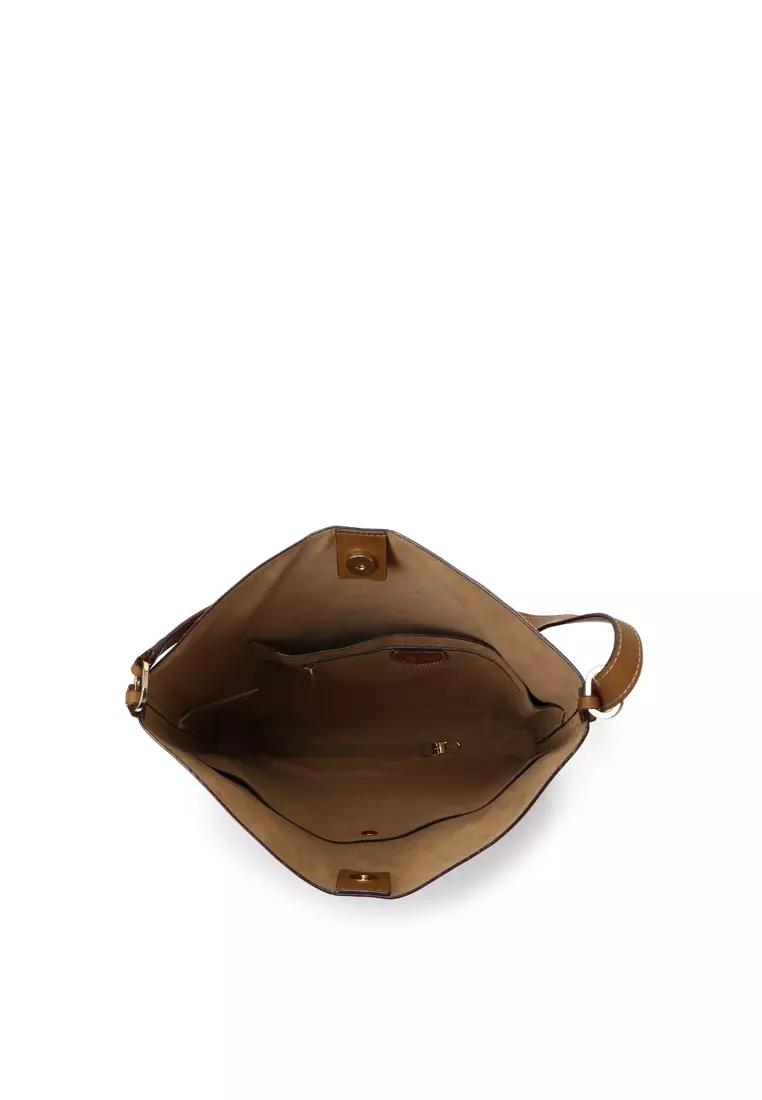 Slouchy Hobo Bag - Caramel