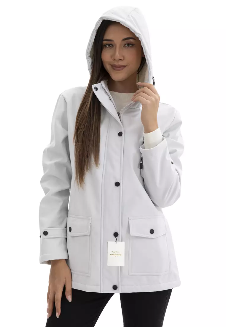 Fleece-lined Hooded Windbreaker AD-M25WB55P