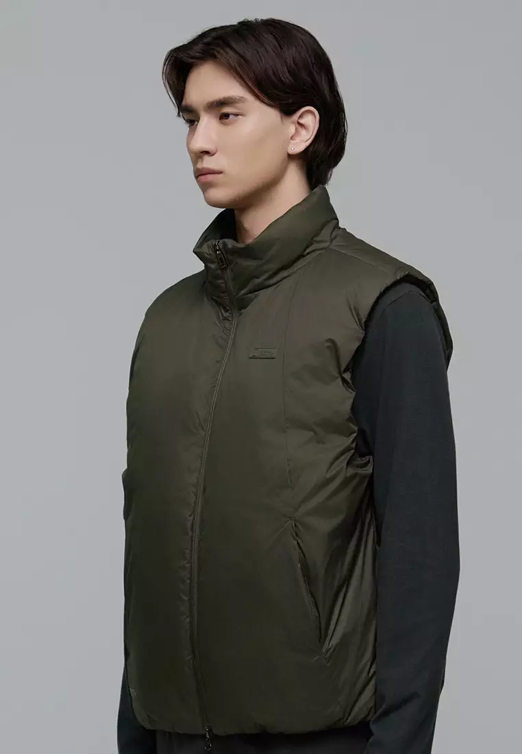 男裝TORNIER高領輕便羽絨背心