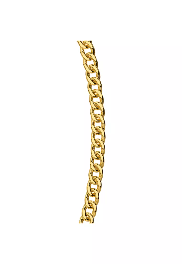Estelle Chain Link Gold Plated Necklace