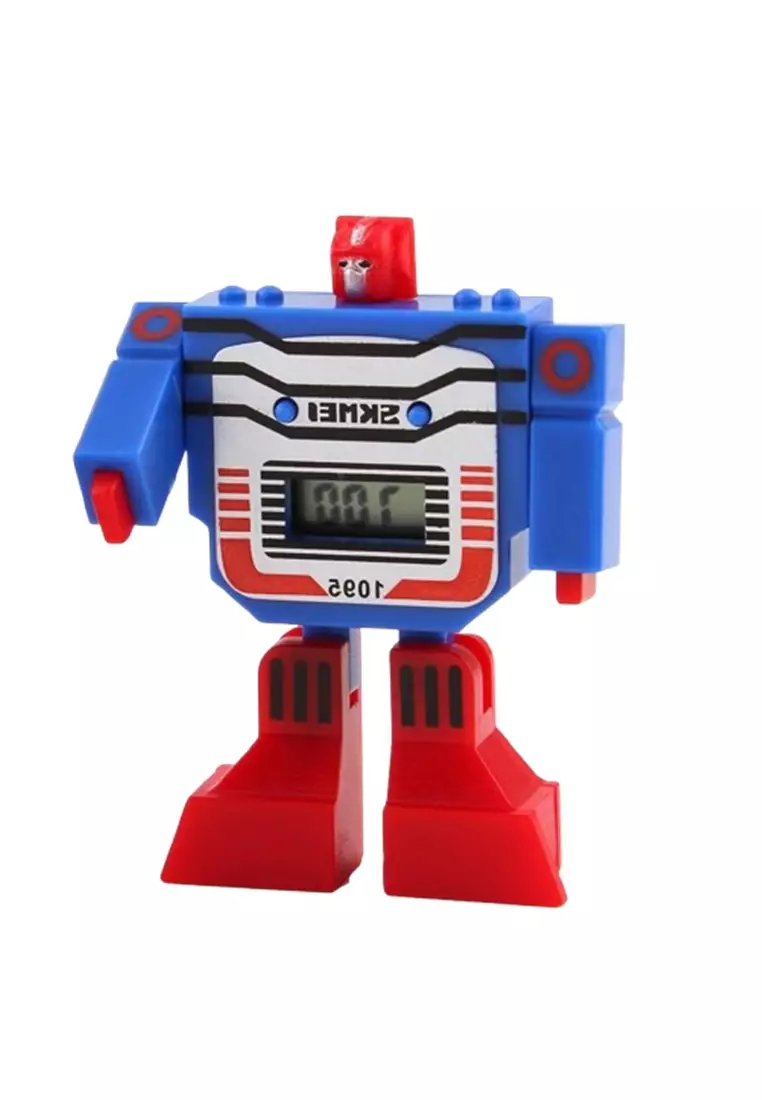 Jam Tangan Anak Many Function Strap Tali Material Rubber JD62 ORIGINAL - Blue