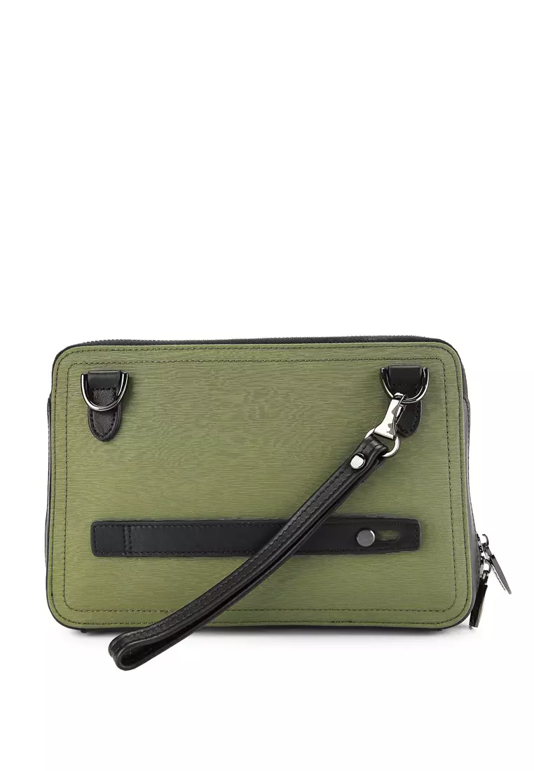 Jual Hush Puppies Mario Clutch/Messenger Bag Original 2024 ZALORA Indonesia