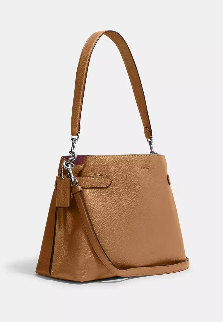 Coach Hanna Shoulder Bag Light Saddle