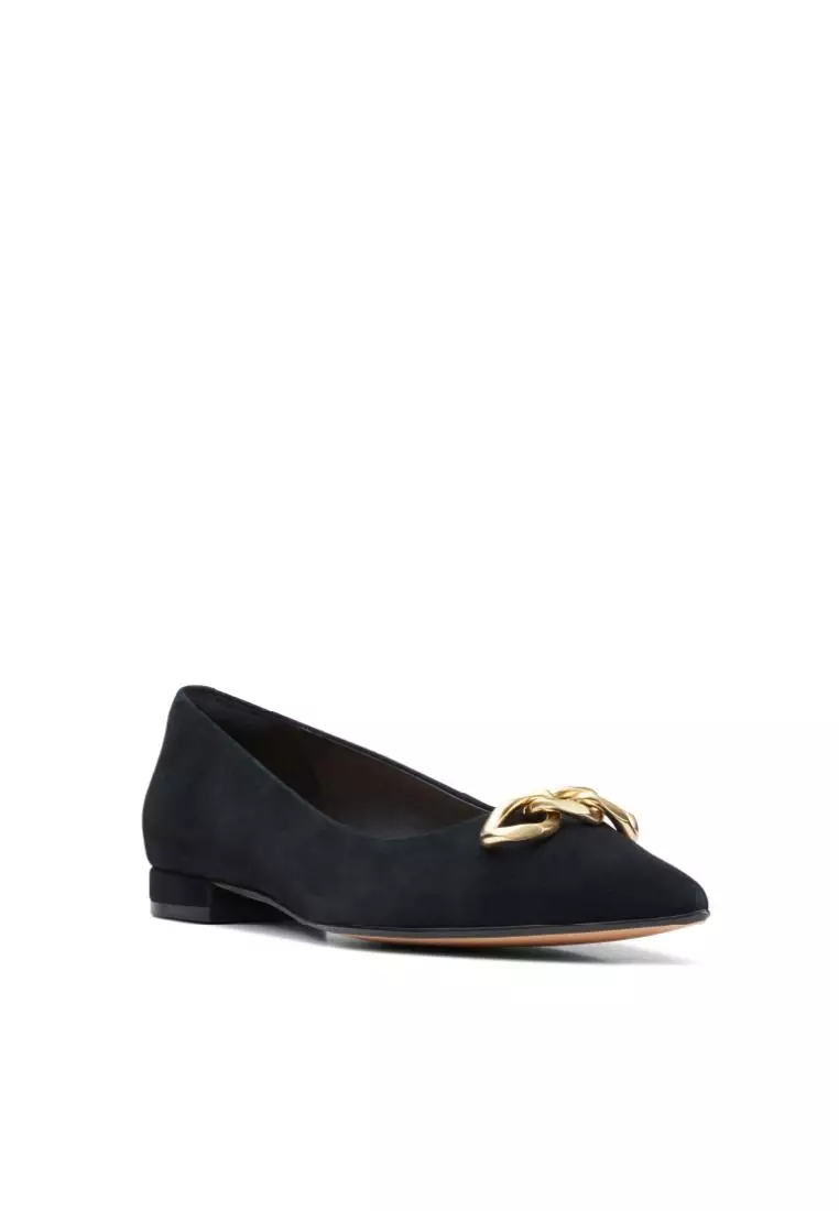 Clarks flat dress on sale shoes