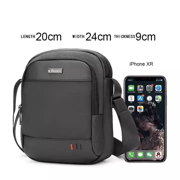 Arctic Hunter K00063 Tas Selempang Pria Shoulder Sling Bag Pria - BLACK