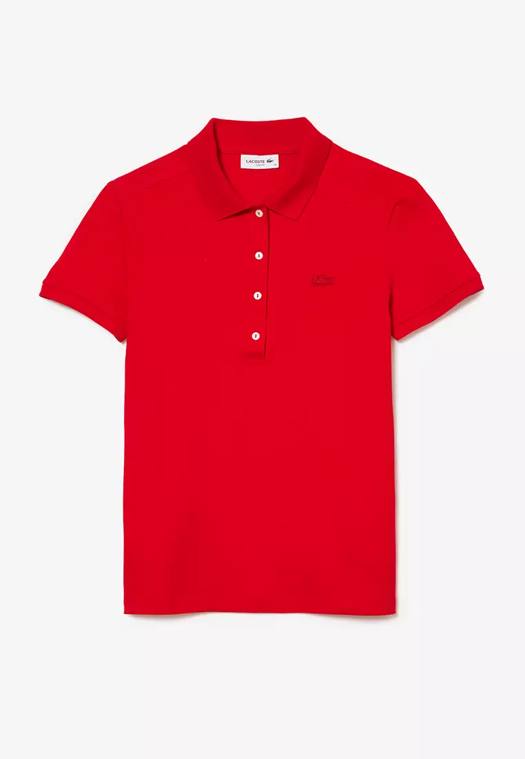 Women's Stretch Cotton Piqué Polo Shirt