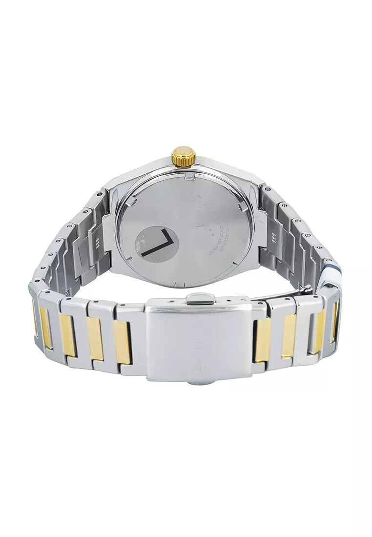 Seiko SUR578P1 - Jam Tangan Analog Wanita - Silver Dial Dual Tone Stainless Steel