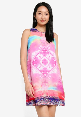 Buy Desigual Printed Shift Short Dress 2021 Online Zalora Singapore