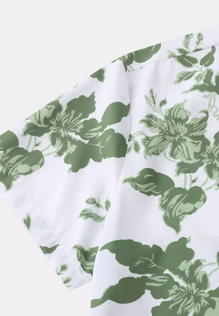 夏威夷印花短袖襯衫 YL-C311