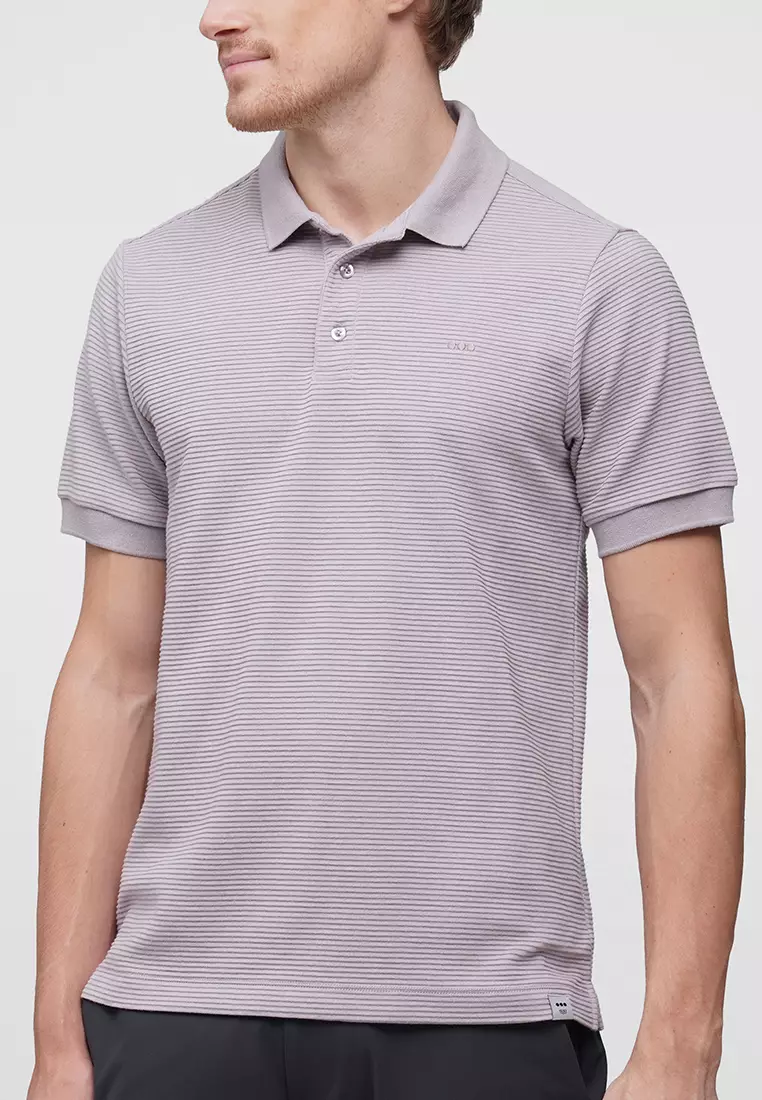 O.O.O. Textured Polo Shirt