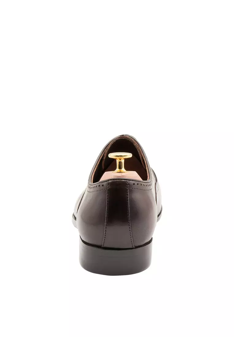 Buy Arden Teal Mendoza Medallion Walnut Oxford Online  display picture 2