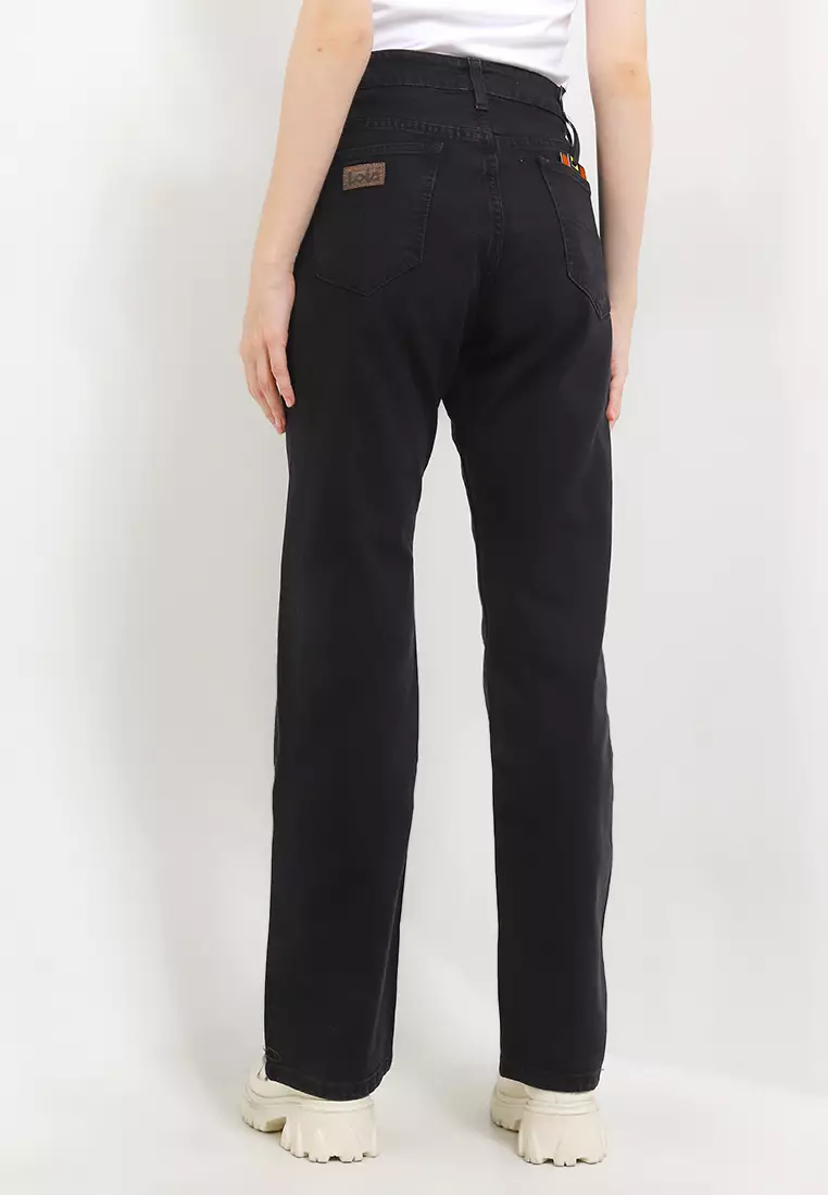 High Waist Straight Denim Pant FWL391
