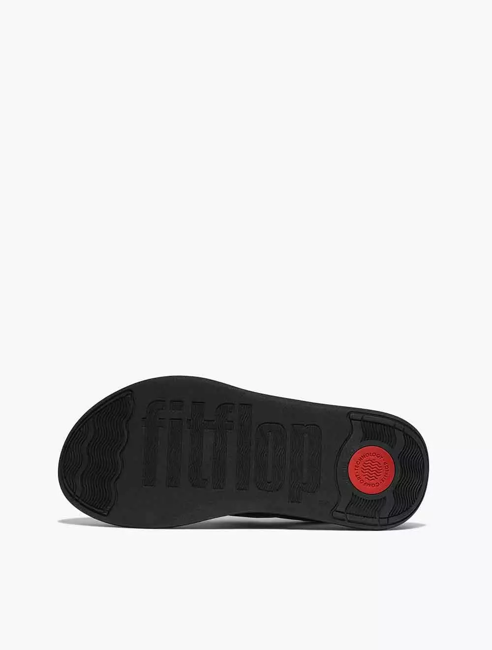 Fitflop F-Mode Go Adjustable Flatform Back-Strap Sandals - All Black