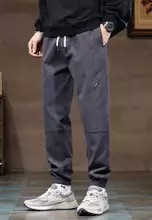 MOVENTIC(モベンティック)★COLOR BLOCK JOGGER PANTS[GRAY] MP Men's Tempo Binding Joggers - Rock |