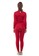 Tiento red Tiento Baselayer Manset Olahraga Long Sleeve Red dan Celana Legging Wanita Long Pants 1 Set 42971AA42C026BGS_2