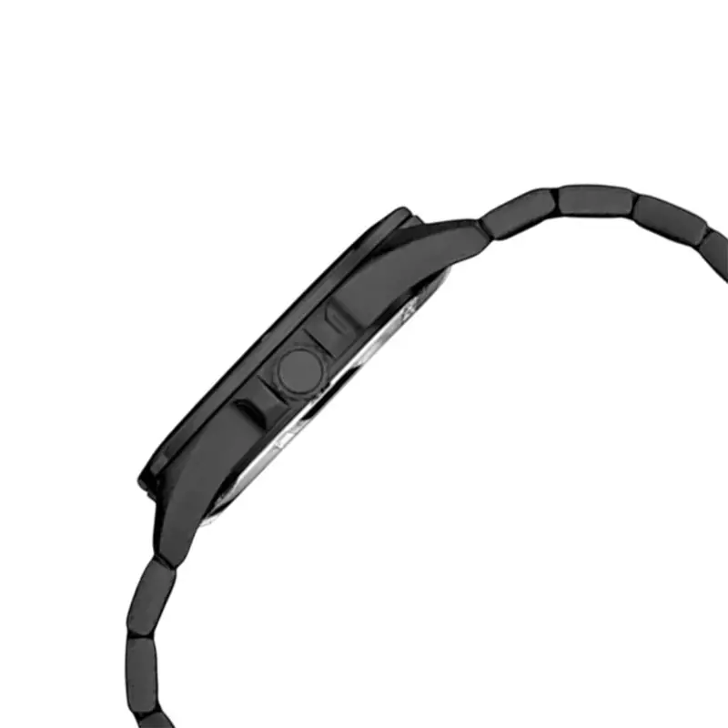 Jam Tangan Pria Citizen Classic BI5055-51E Men Black Dial Black Stainless Steel Strap
