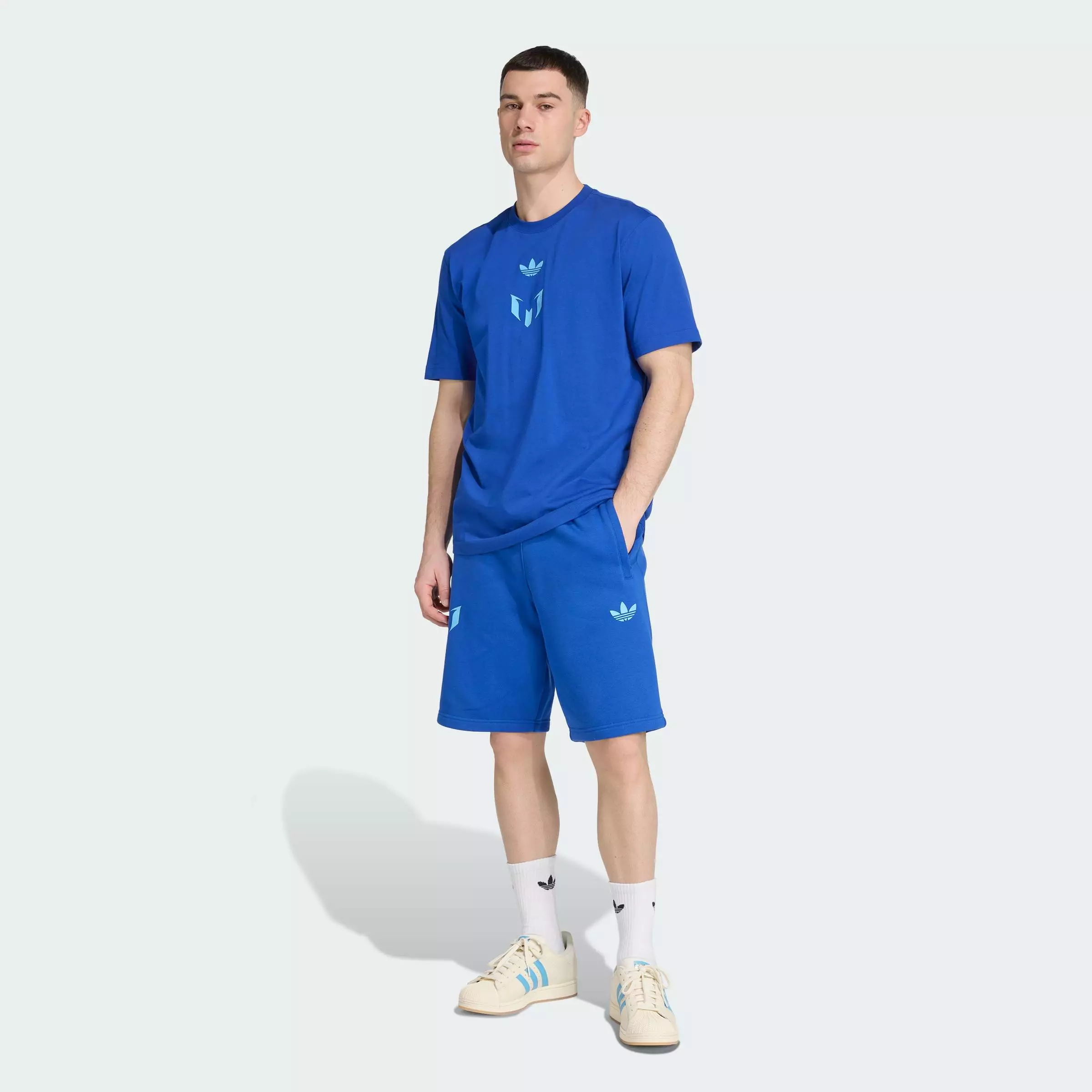 Football Messi Shorts Men Blue JY9558