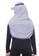 Attiqa Active grey Long Runner- Grey list Purple , Sport Hijab A81F5AA8B4FADBGS_5
