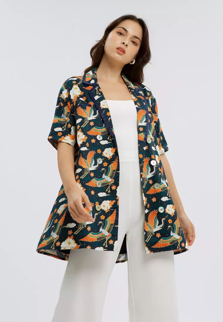 Minimal Sora Outer Navy Blue