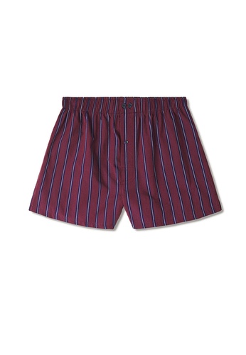MANGO Man red Striped Cotton Boxer Shorts A8C38US60616F9GS_1