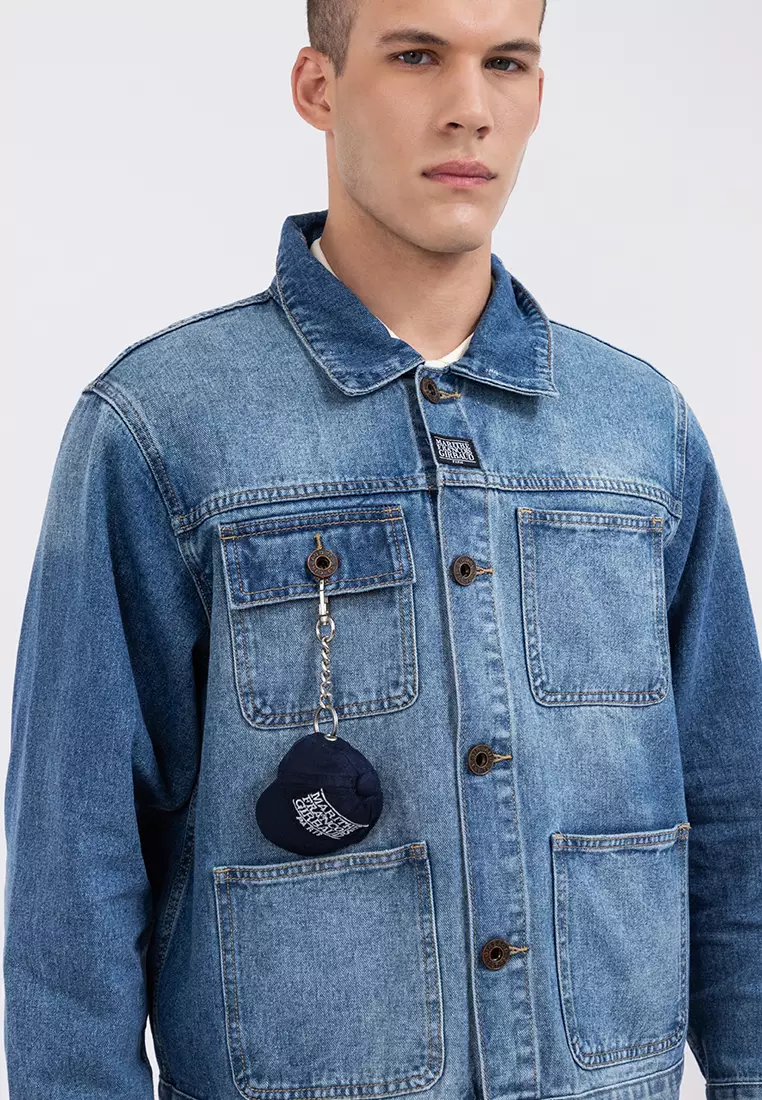 ジャケット・アウター MARITHE+FRANCOIS GIRBAUD jacket Buy Marithe + Francois Girbaud MEN'S PATCH D JACKET BK 2026 Online