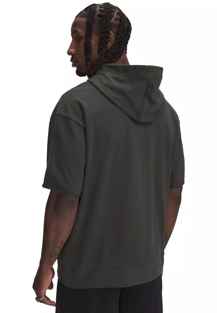 Buy Under Armour Project Rock Short Sleeve Terry Hoodie 2025