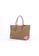 Gucci brown Pre-Loved  GUCCI 269956 520981 HEART BIT CHARM CANVAS TOTE PINK LEATHER TRIM, with DustCover B0105ACC7597F1GS_3