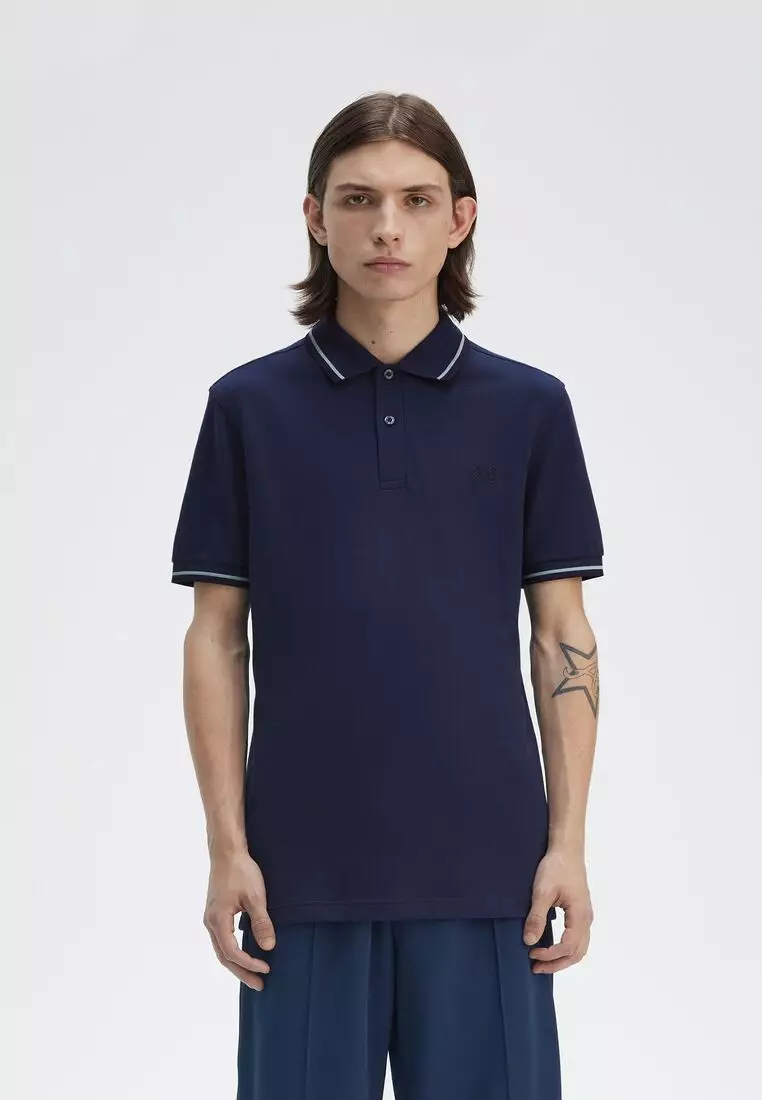 Buy Fred Perry Fred Perry M3600 Twin Tipped Fred Perry Shirt