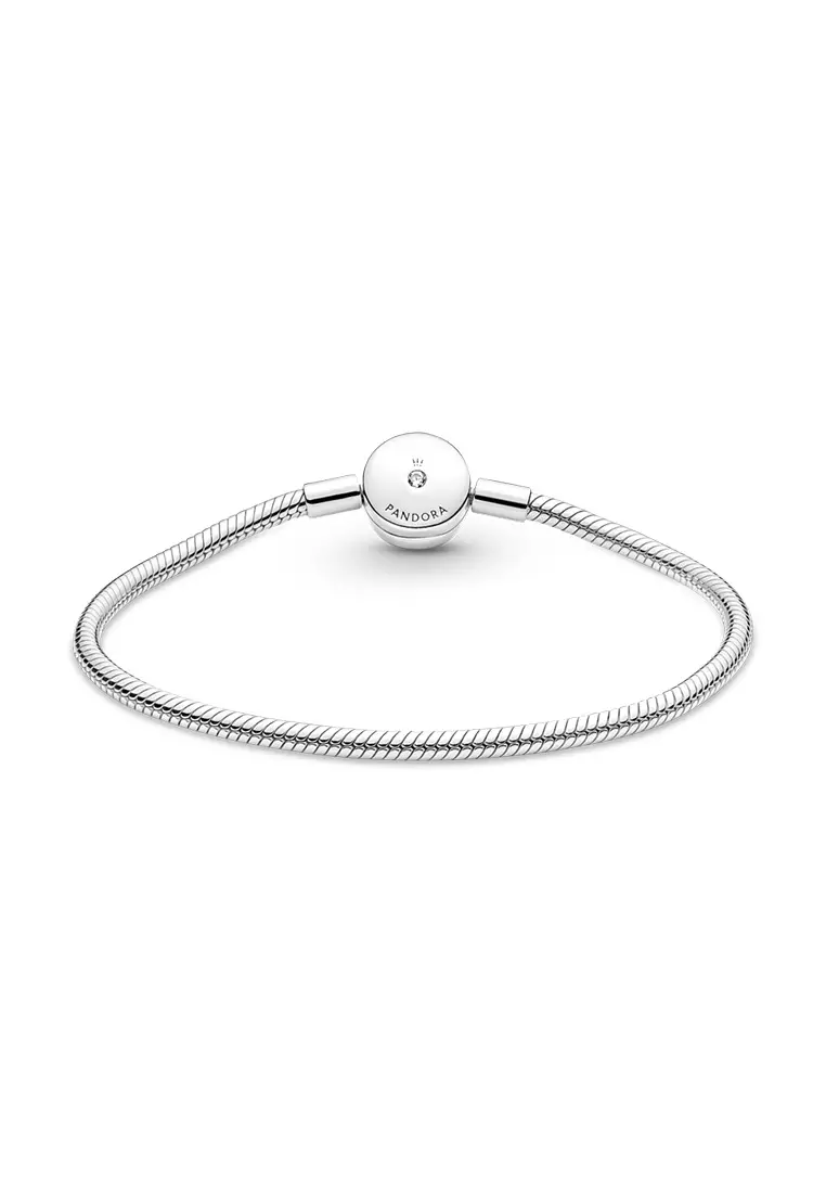 Pandora Moments Halo Snake Chain Bracelet