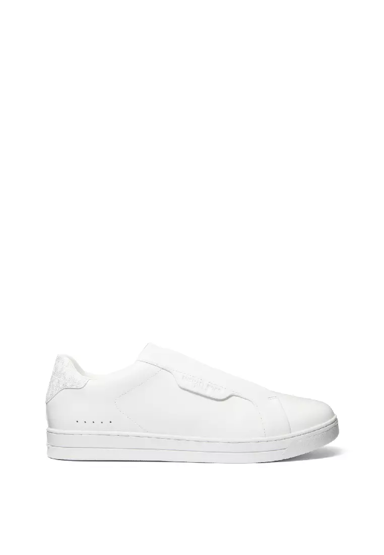 Michael kors leather slip on sneakers hotsell
