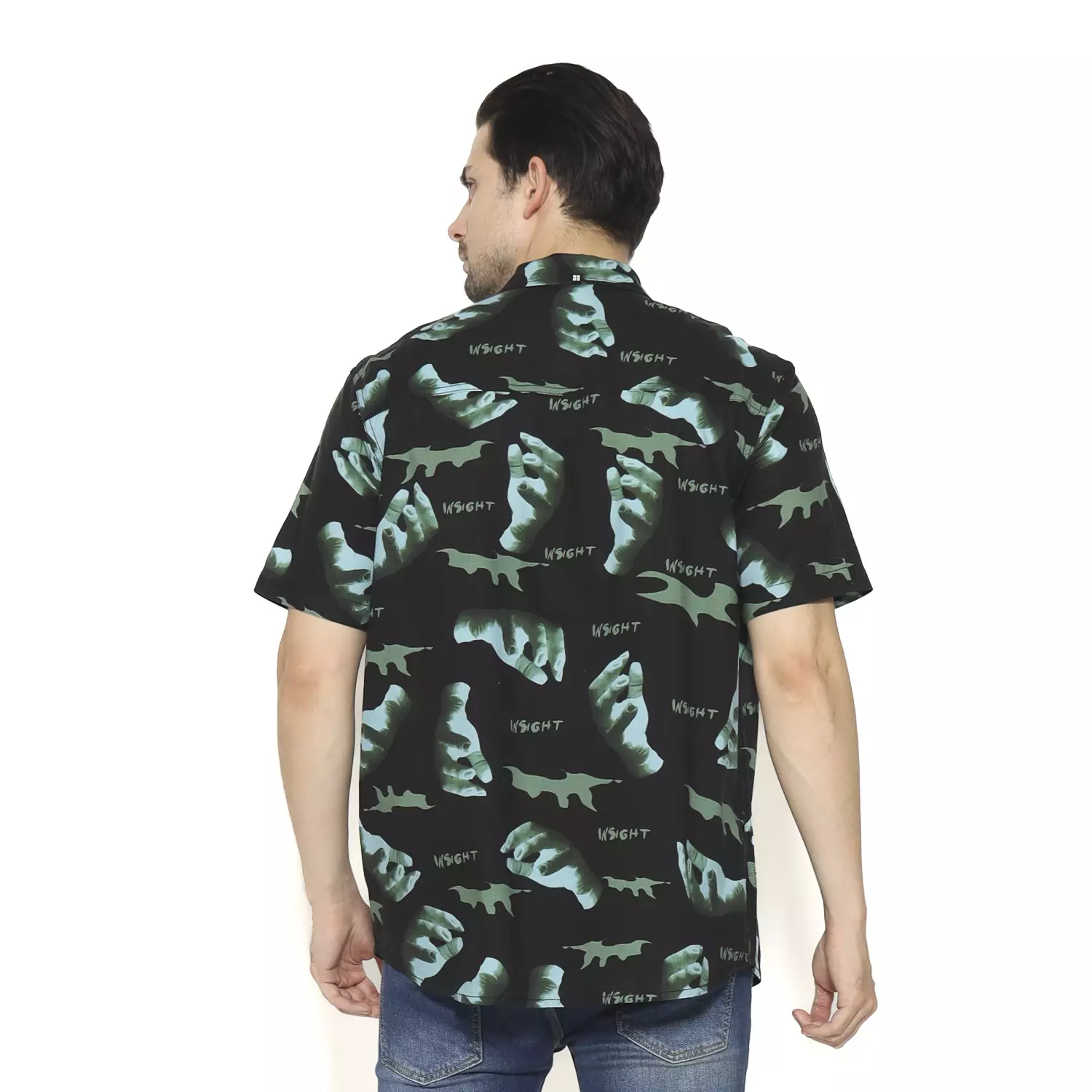 Insight Kemeja Lengan Pendek Pria Handoom Men Shirt Planet Surf