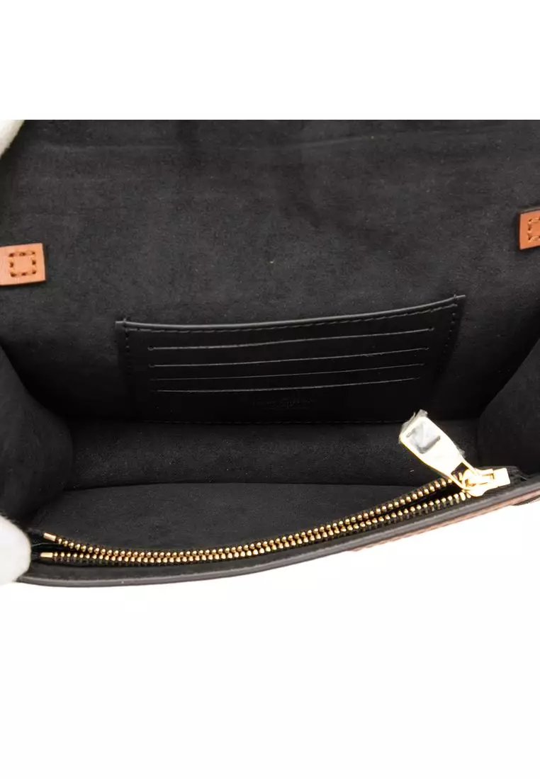 Pre-Loved Louis Vuitton Monogram Reverse Dauphine Wallet On Chain