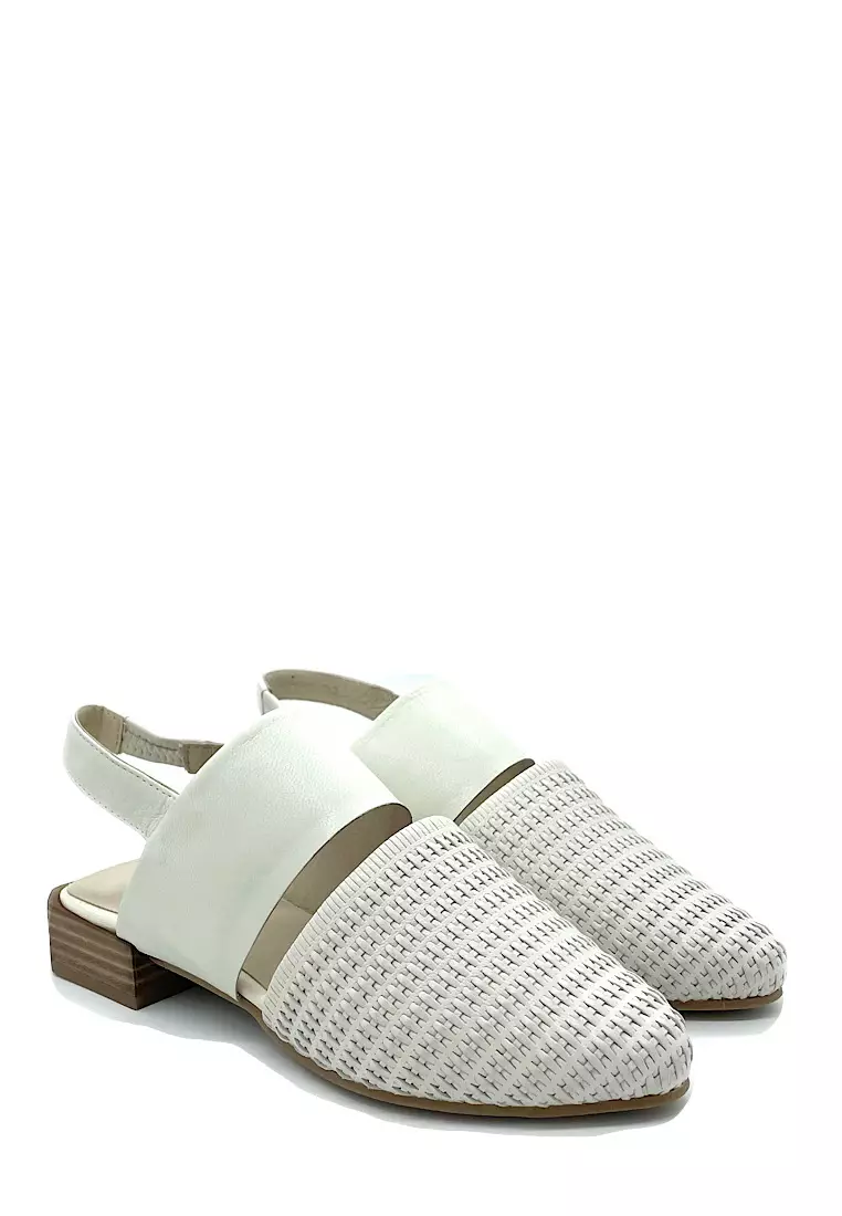 Buy EDENSHOES Eddi Office Type Sling Back Leather Sandals 2023
