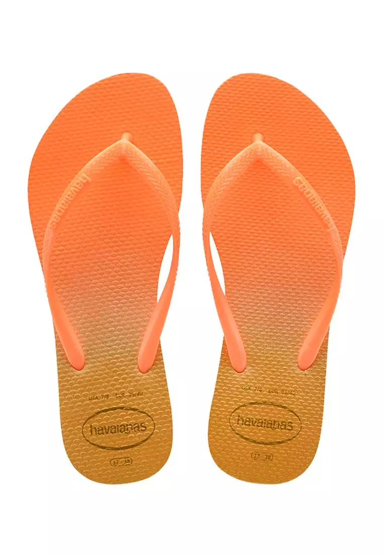 Havaianas Women Slim Gradient - Orange Flip Flops