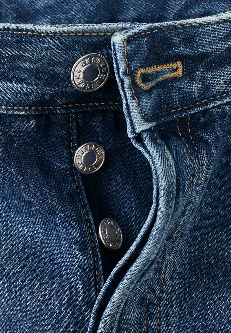 Straight Low-Waist Jeans