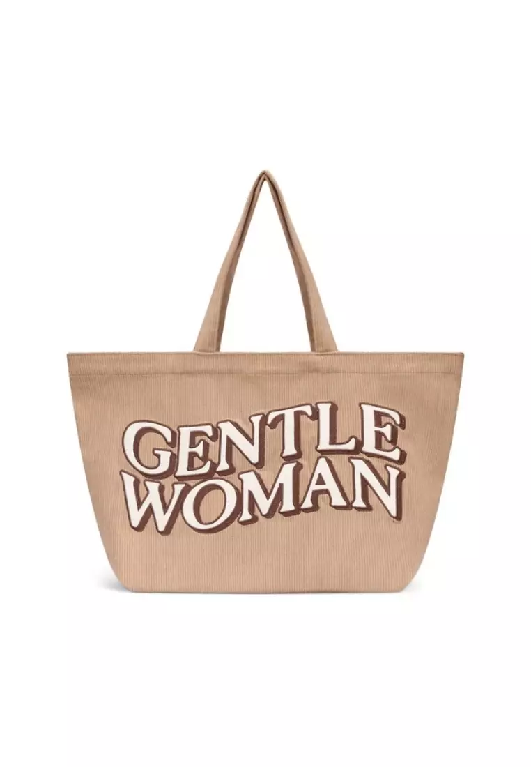 Gentlewoman Corduroy Tote Bag Brown