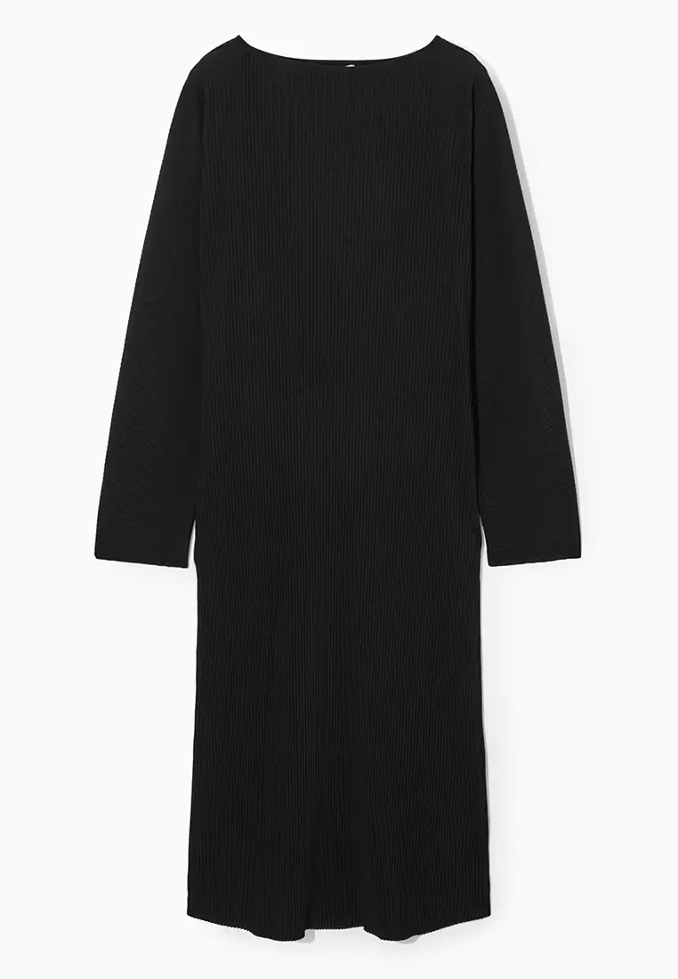 Buy COS Pleated Midi Dress 2024 Online | ZALORA