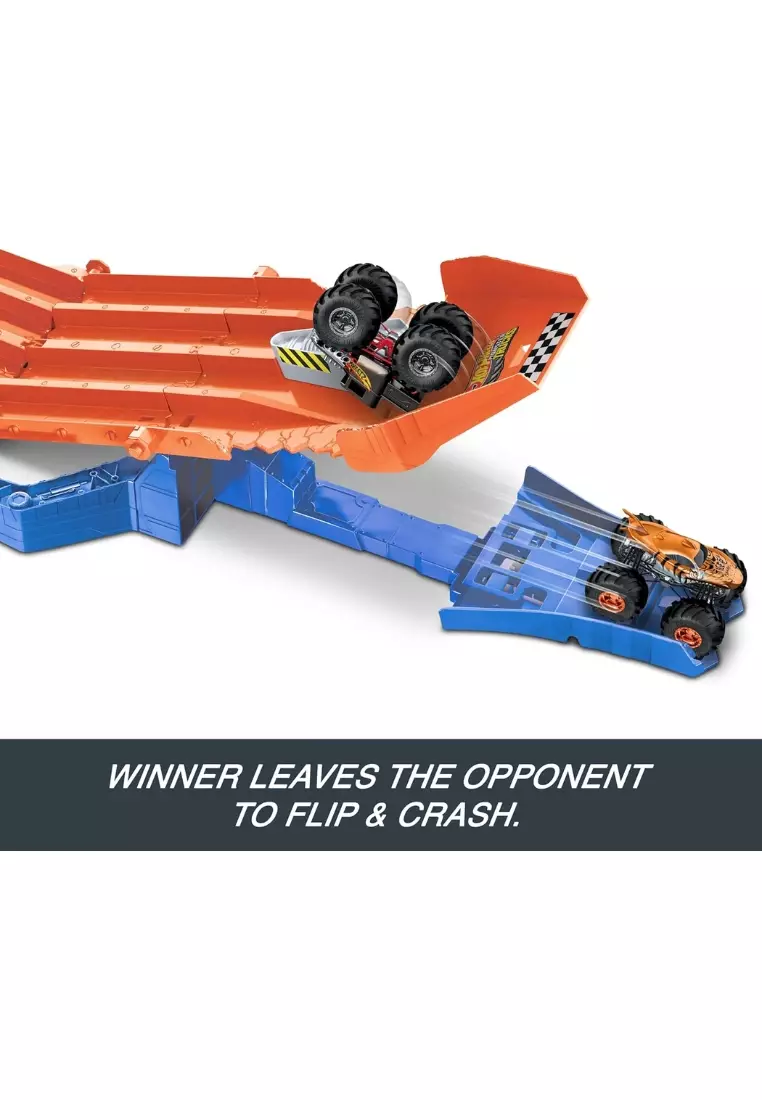 Monster Trucks Downhill Destruction Playset