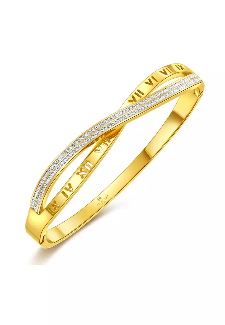 Claudette 手鐲＋Vera 手鐲 套組（金色）