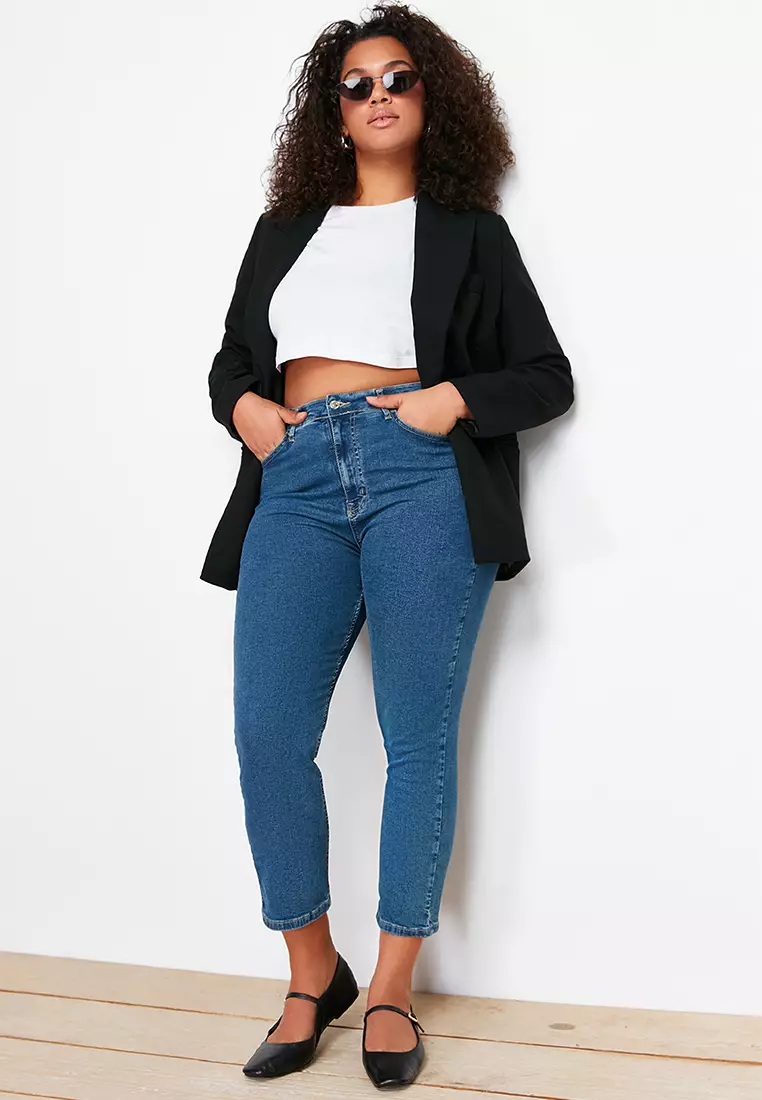 Stretchy High Waist Skinny Jeans