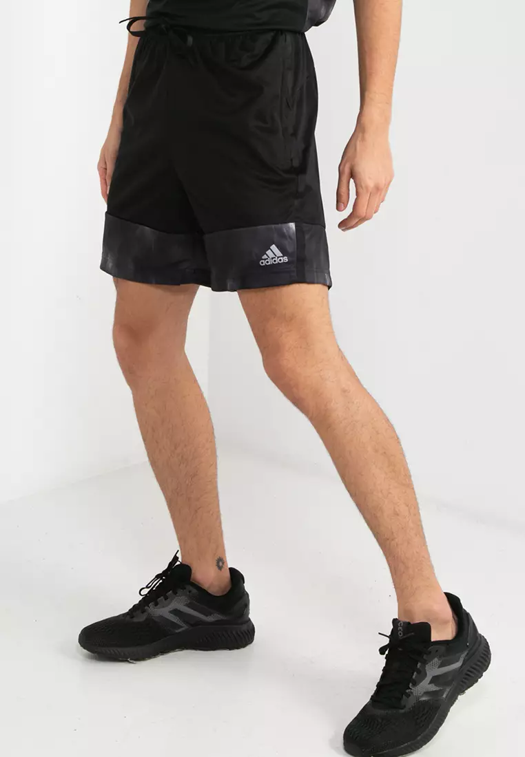 printed gym shorts