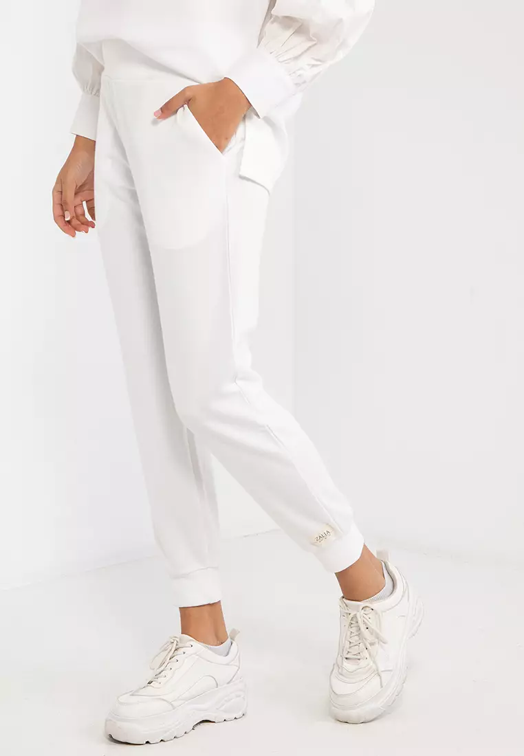 White active new arrivals pants