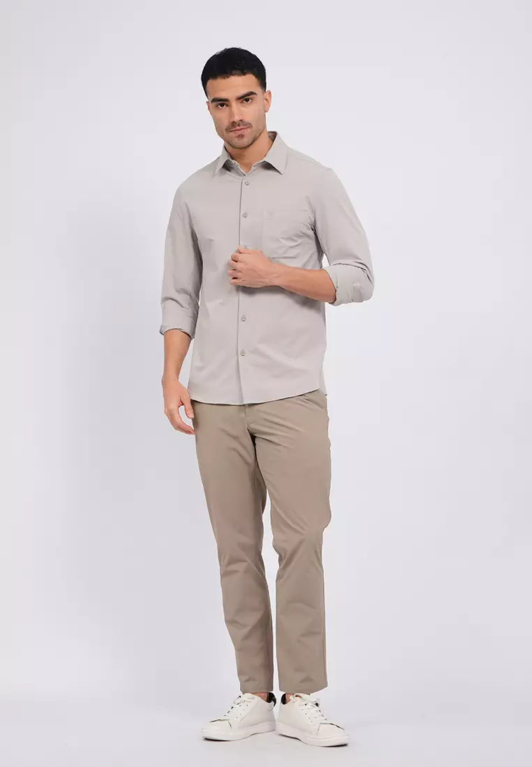 4-Way Stretch Long Sleeve Active Shirt