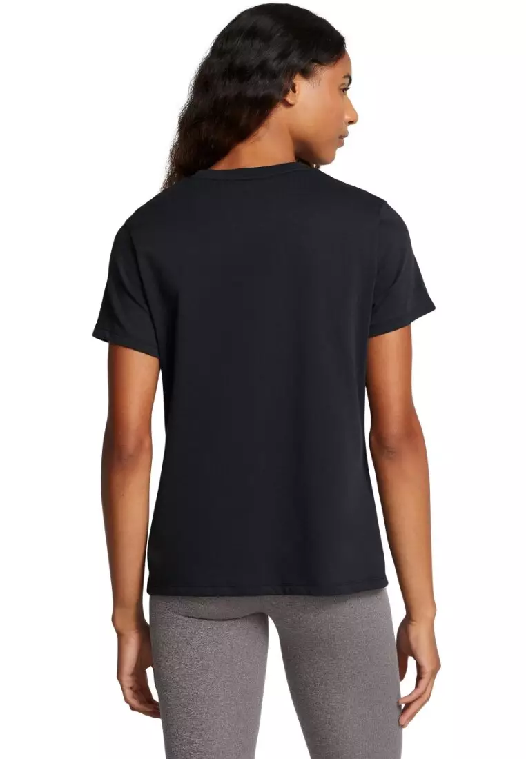 Under Armour Women's UA Branded Crop Heavyweight Short Sleeve
