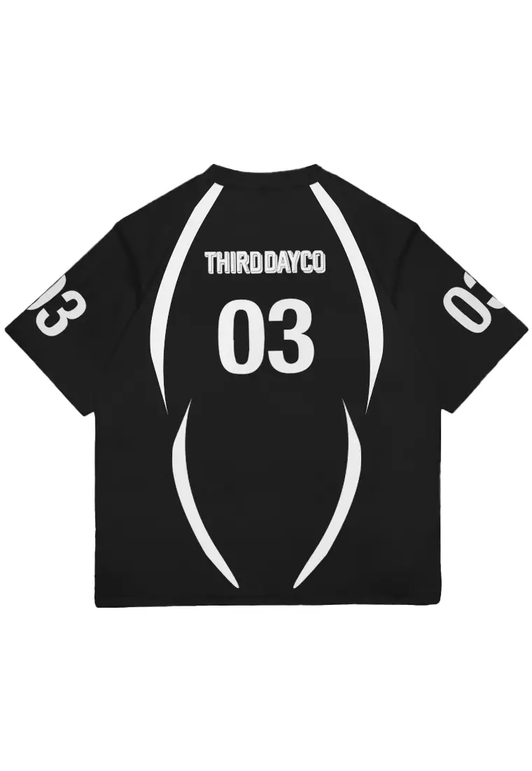 MTU36 Jersey Premium Oversize 260gsm Vintage Streetwear bahan Heavy Jersey  "03 brackets hitam"